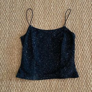 Ann Taylor Sequin Top